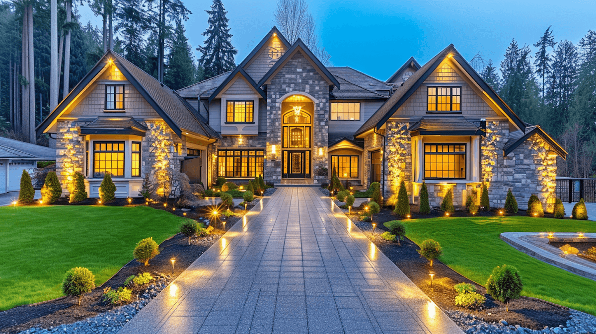 Coquitlam Landscape Lighting NightScape project photo