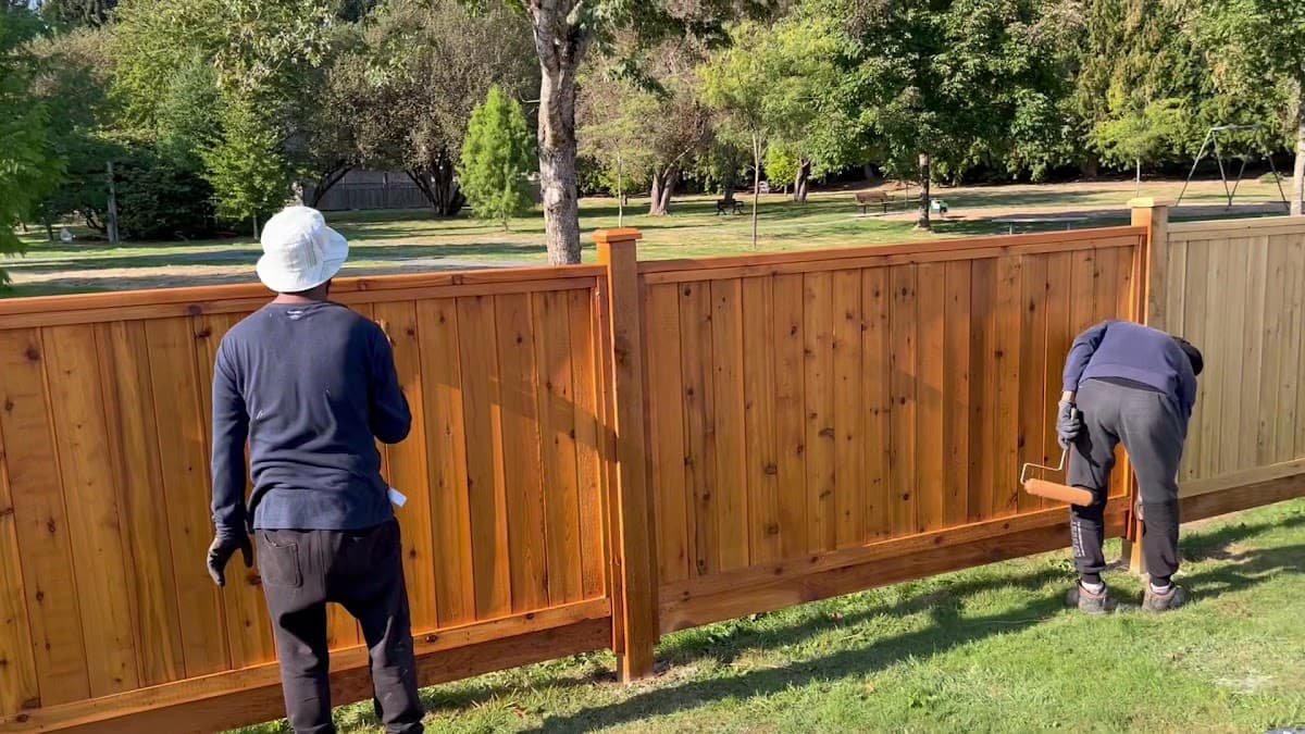Global cedar fence photo 3
