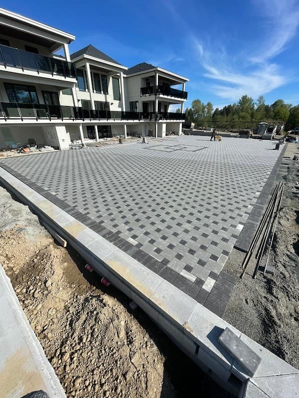 Golden eagle landscaping project photo