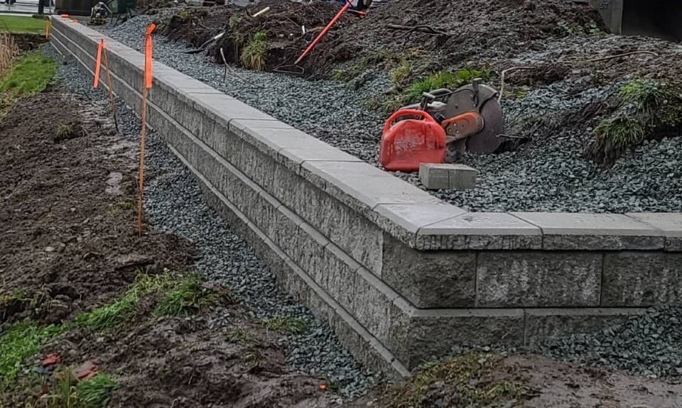 Langley Retaining Walls