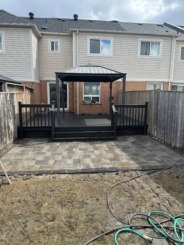 Pickering boys landscaping photo 4