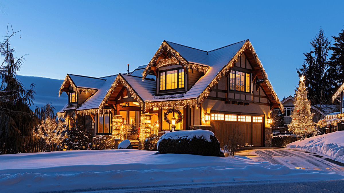 Coquitlam Lighting Installation: Wedding, Events, Trees, Christmas, Commercial, Indoor & Outdoor Lighting project photo