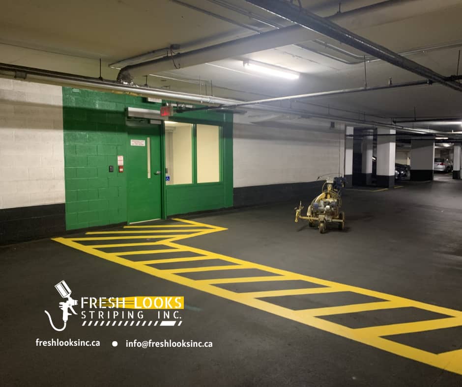 Fresh Looks Striping - Parking Lot Maintenance photo 3