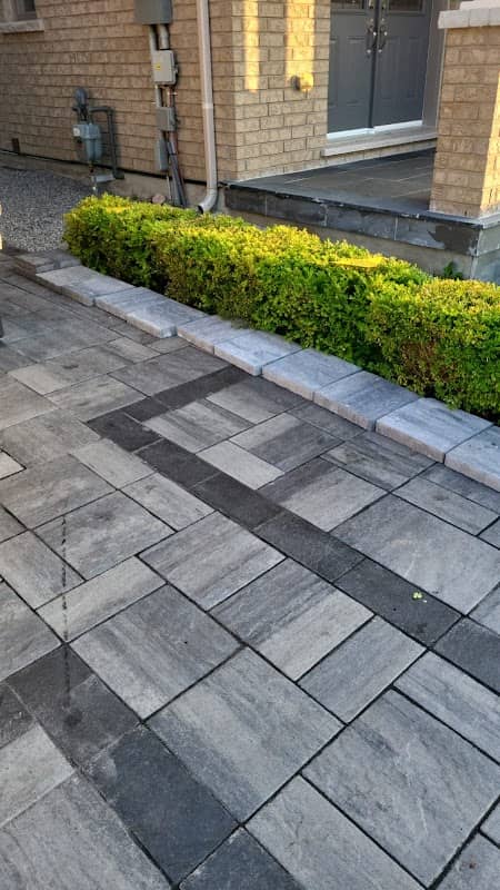 GreenRange landscaping Interlock, Commercial & Residential Snow Removal services