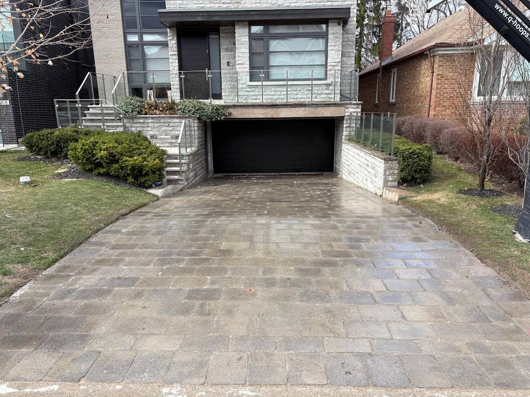 Leveled Ground Interlock Repair & Landscaping Construction photo 2