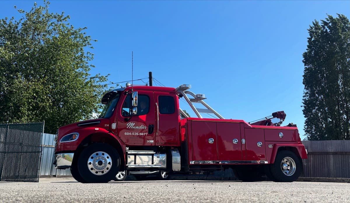 Mundie's Towing & Recovery Coquitlam project photo