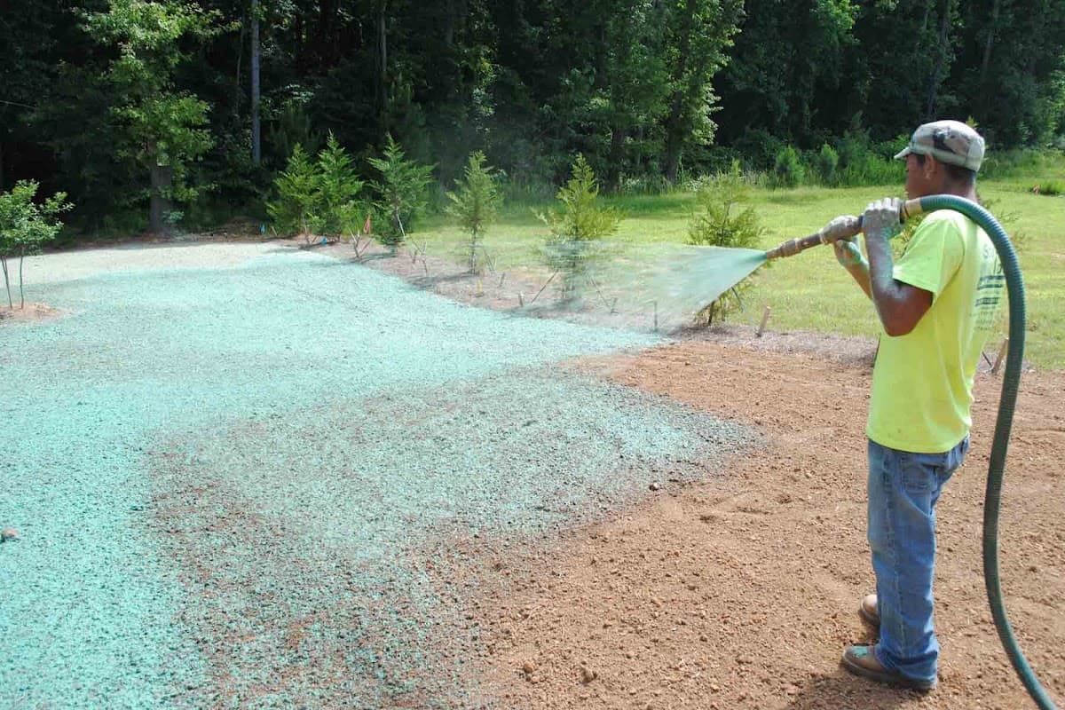 Spray on Grass Hydroseeding project photo